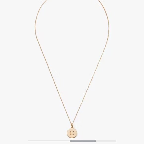 Kate Spade Gold Initial C Necklace - Picture 2 of 4